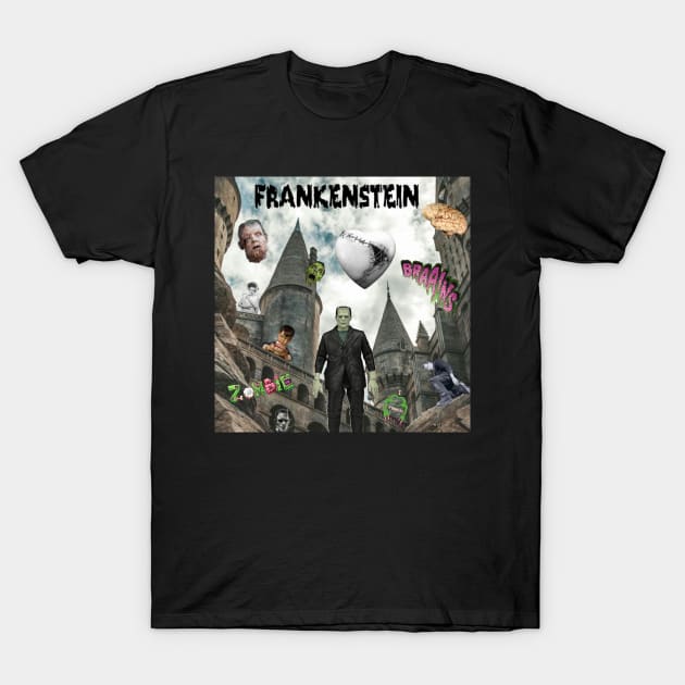 Frankenstein T-Shirt by Minxylynx4